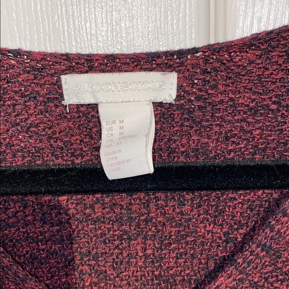 Burgundy sweater shirt - Picture 3 of 3